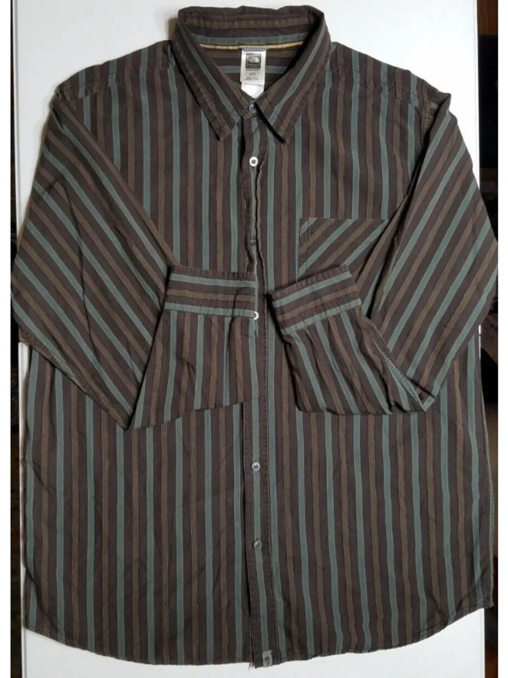 The North Face Long Sleeve Button Up Outdoor Business Casual Sportsman Shirt XL